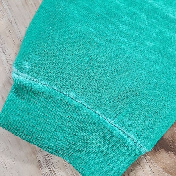 💚Sesame Street Green Oscar the Grouch Soft Lightweight Sweatshirt Large - Picture 12 of 13